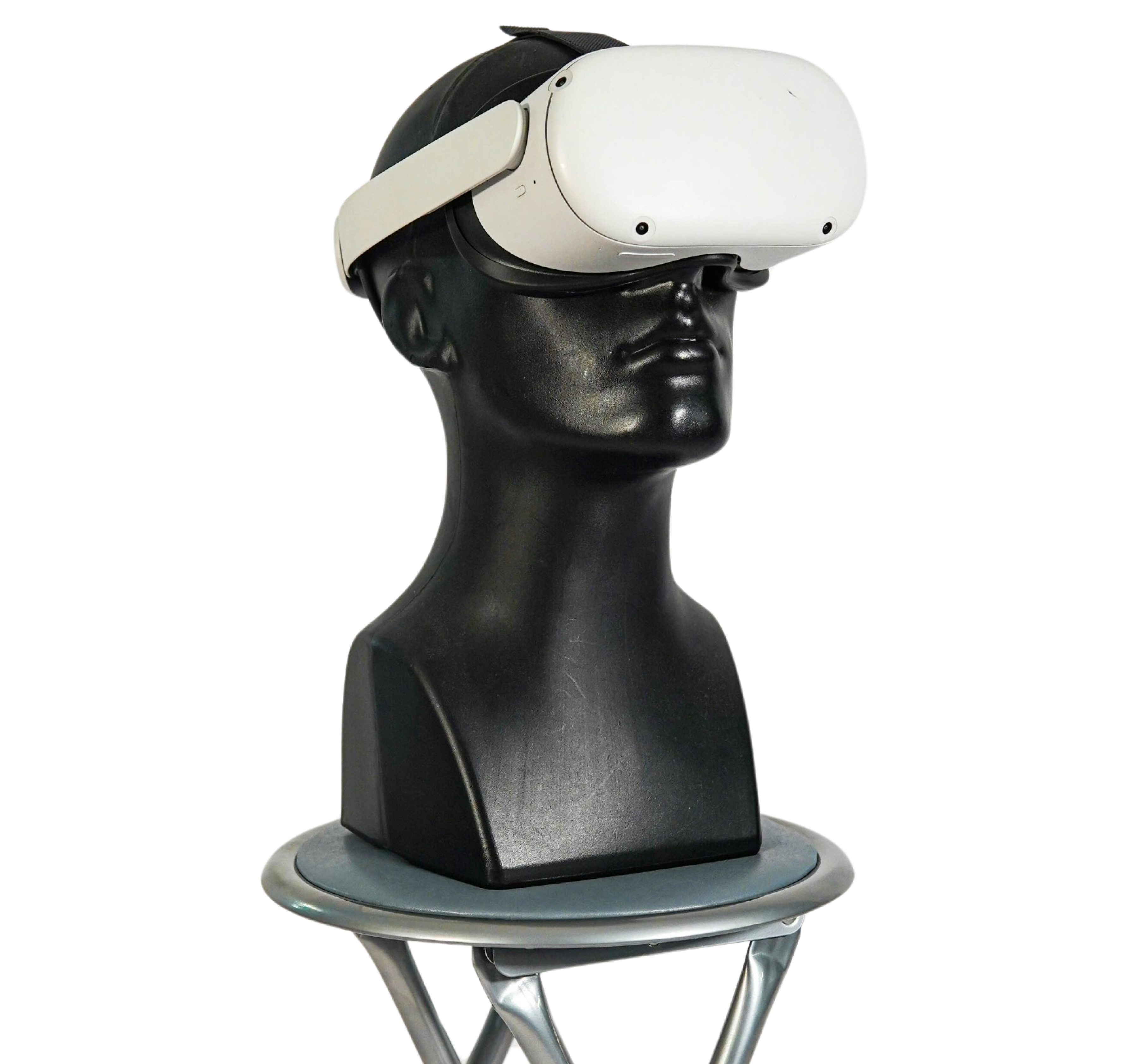 Mannequin wearing VR